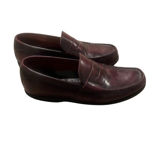 Rockport Men’s 11M Shoes Brown Dressy Loafer Slip-Ons. - Picture 1 of 15